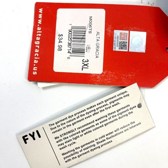 Santa Clara University SCU Alta Gracia Retro T-Shirt XL FIT Mens NWT Collegiate - Picture 6 of 7